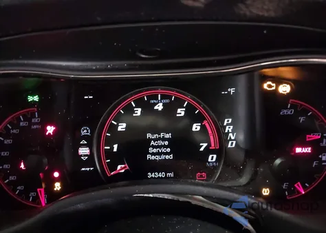 2020 Dodge Durango Srt Awd z USA, uszkodzony, nr VIN 1C4SDJGJXLC329986